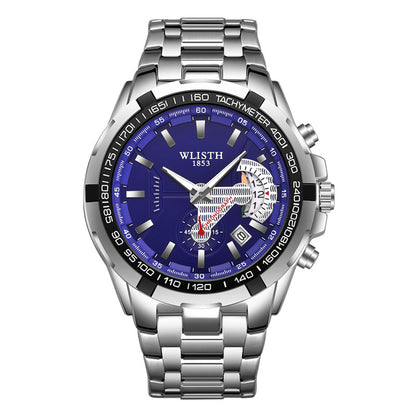 Edelstahl Quarz Wasserdicht Armbanduhr