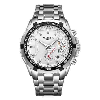 Edelstahl Quarz Wasserdicht Armbanduhr