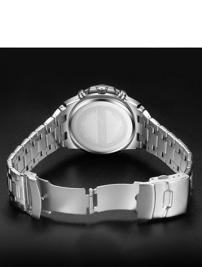 Edelstahl Quarz Wasserdicht Armbanduhr