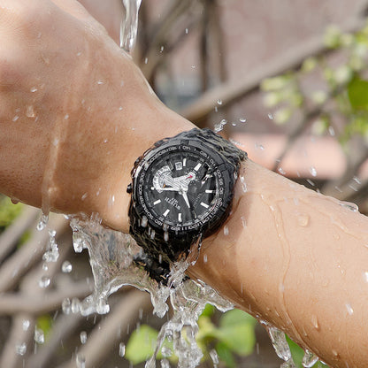 Edelstahl Quarz Wasserdicht Armbanduhr