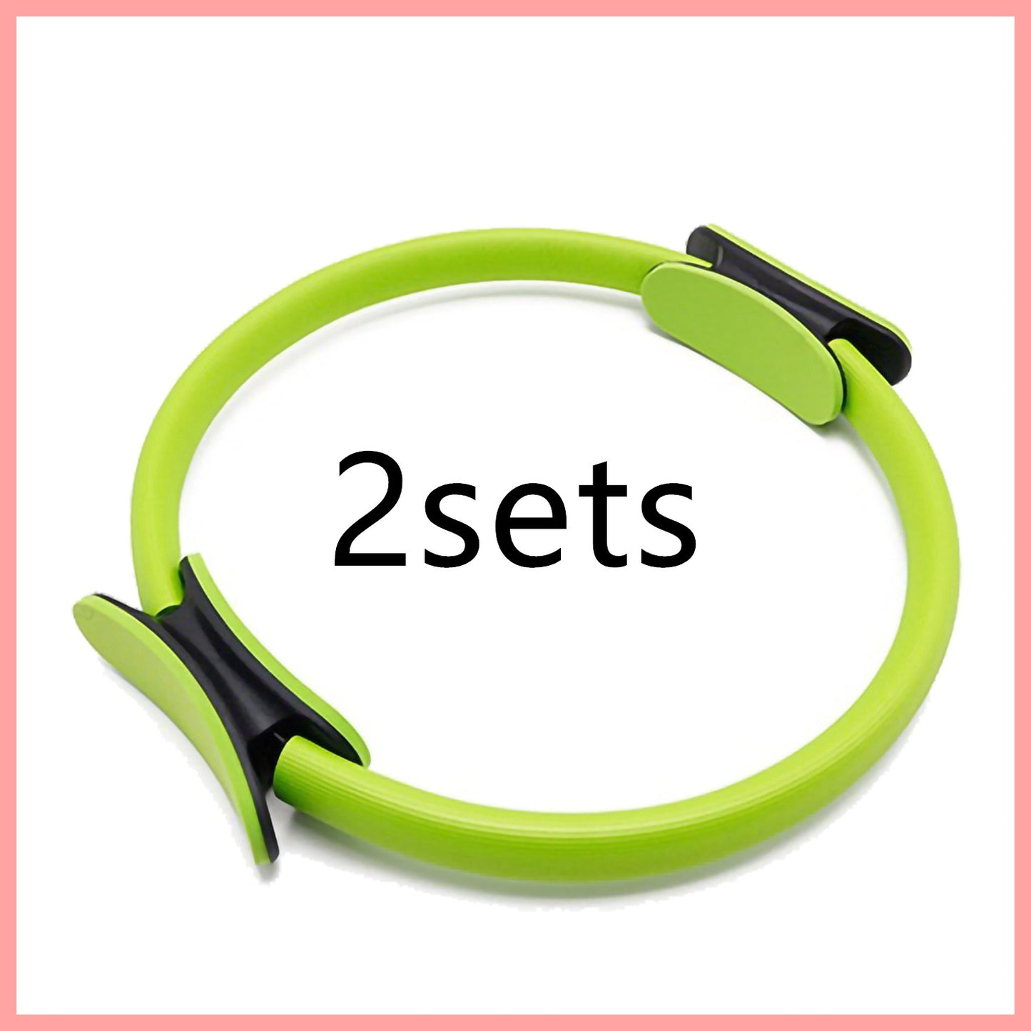 Yoga Fitness Pilates Ring Women Girls Circle Magic Dual Exercise Home Gym Workout Sport Slimming Body Resistance