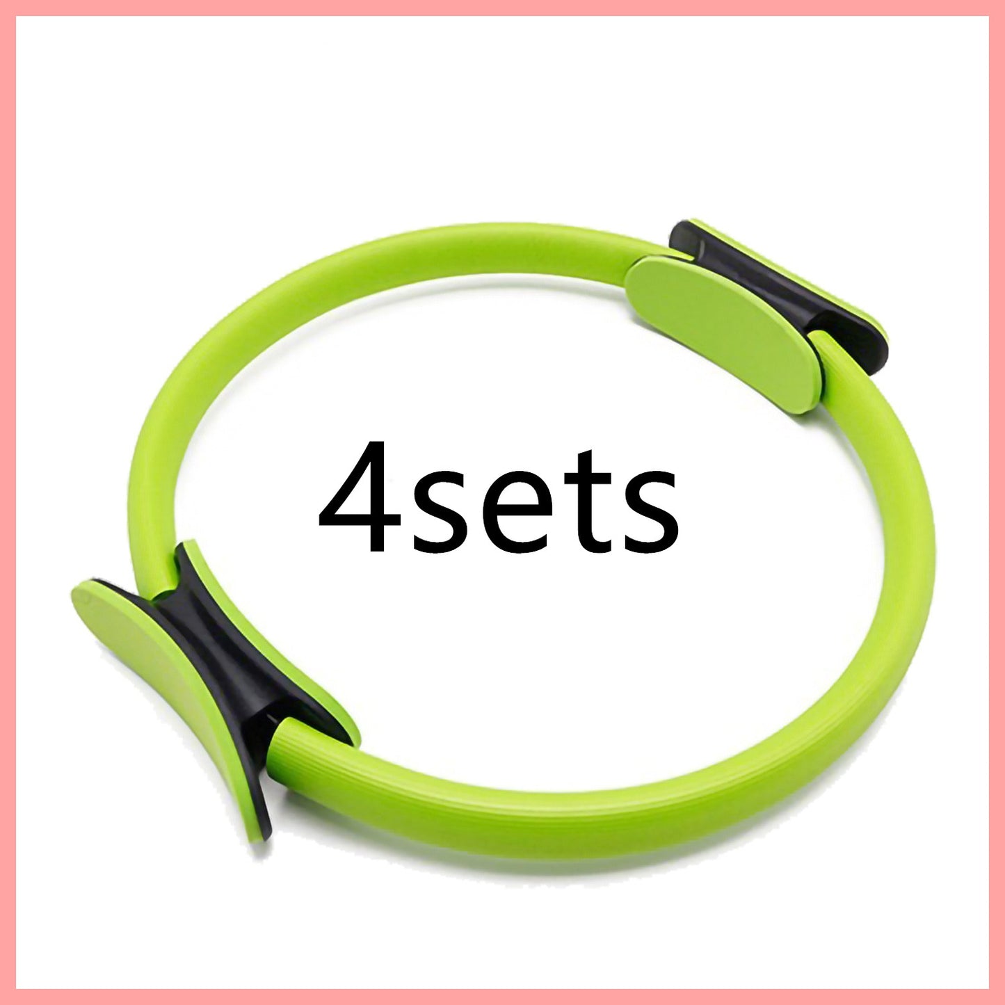 Yoga Fitness Pilates Ring Women Girls Circle Magic Dual Exercise Home Gym Workout Sport Slimming Body Resistance