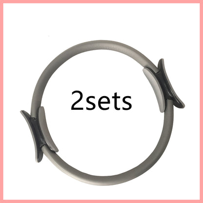 Yoga Fitness Pilates Ring Women Girls Circle Magic Dual Exercise Home Gym Workout Sport Slimming Body Resistance