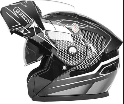 Motorradhelm mit Bluetooth und FM-Radio