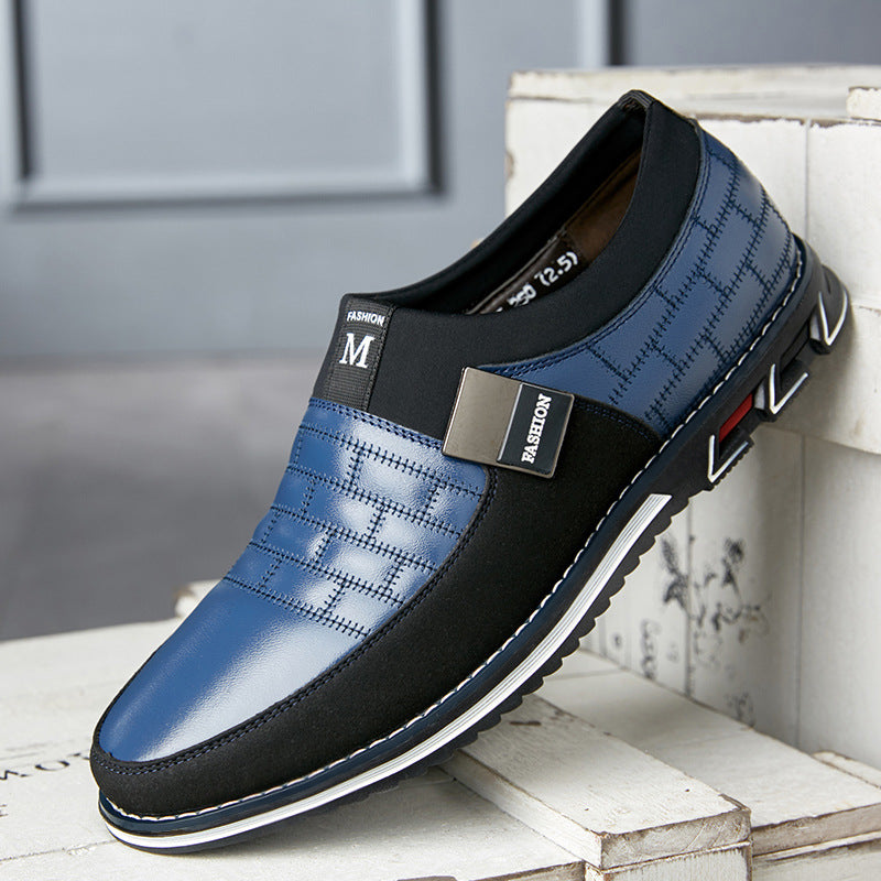 Tallas grandes Casual Leder Mocasín