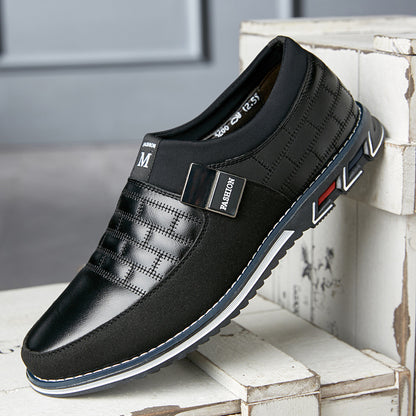 Tallas grandes Casual Leder Mocasín