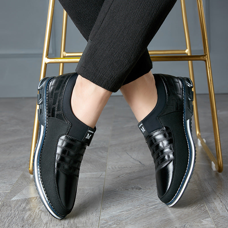 Tallas grandes Casual Leder Mocasín