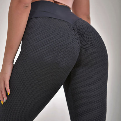 Atmungsaktive, nahtlose Gym-Fitness-Yoga-Leggings
