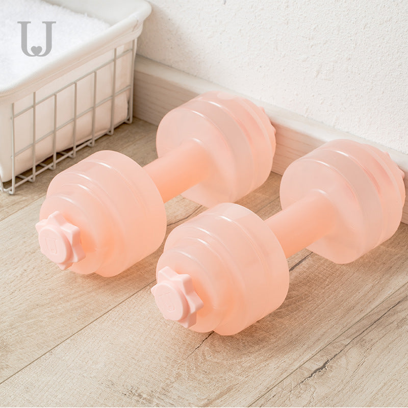 Heimfitness Wasserhantel