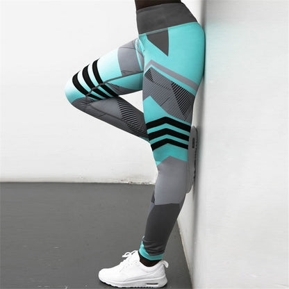 Reflektierende Gym-Yoga-Leggings