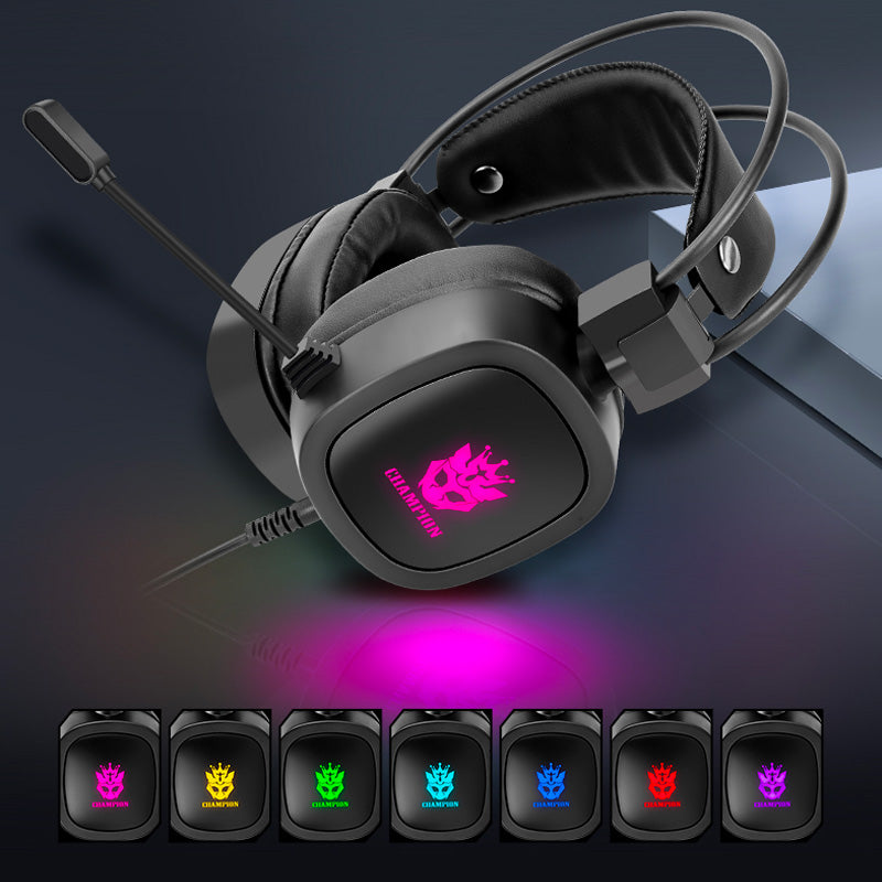 Gaming headset with microphone