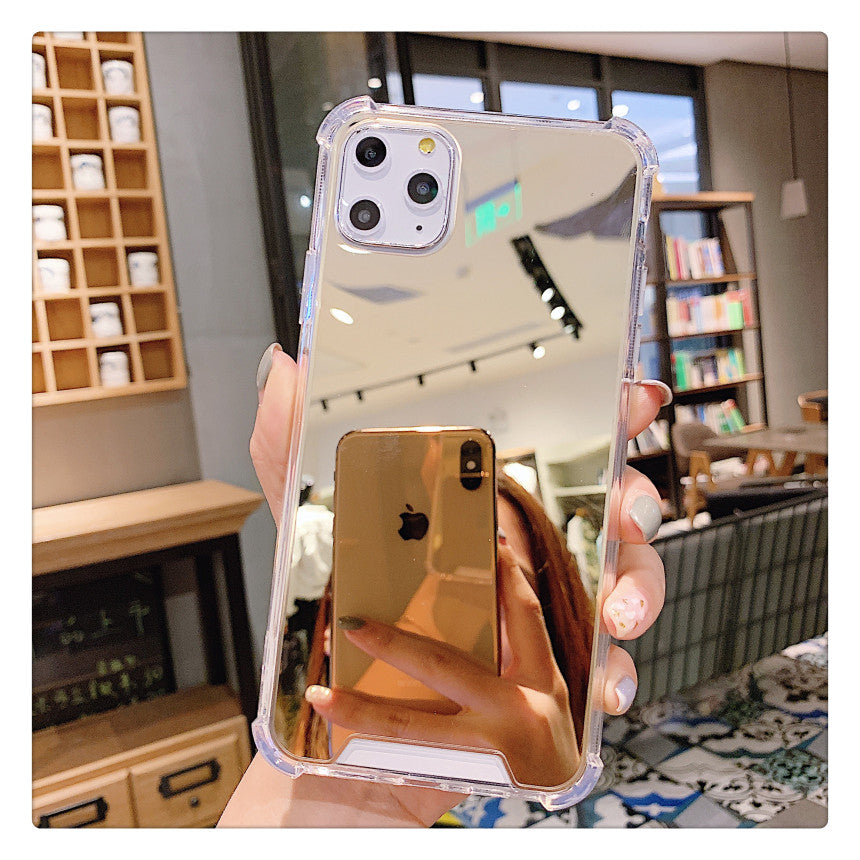 Practical phone case with mirror