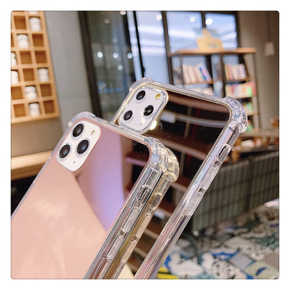 Practical phone case with mirror