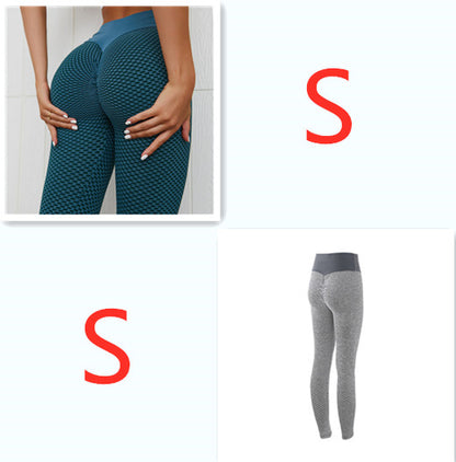 Atmungsaktive, nahtlose Gym-Fitness-Yoga-Leggings