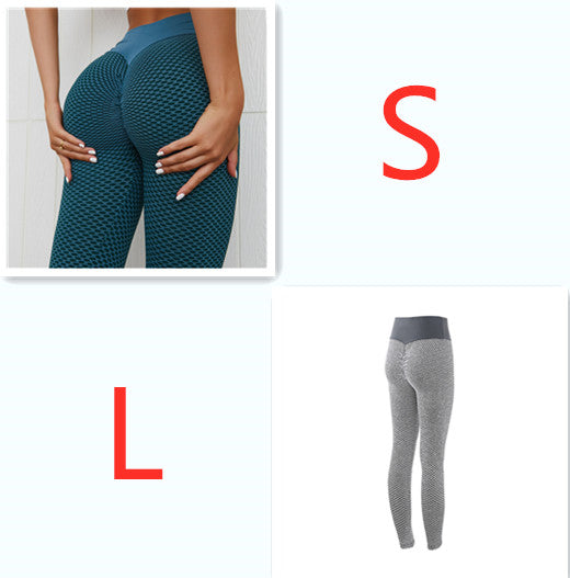 Atmungsaktive, nahtlose Gym-Fitness-Yoga-Leggings
