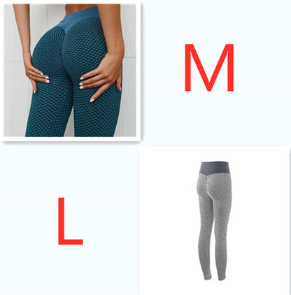 Atmungsaktive, nahtlose Gym-Fitness-Yoga-Leggings
