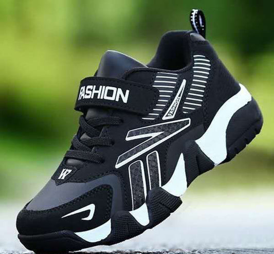 Sporty children's sneakers for boys, casual shoes for children, sneakers for girls, leather shoes, non-slip, fashionable children's sneakers made of mesh
