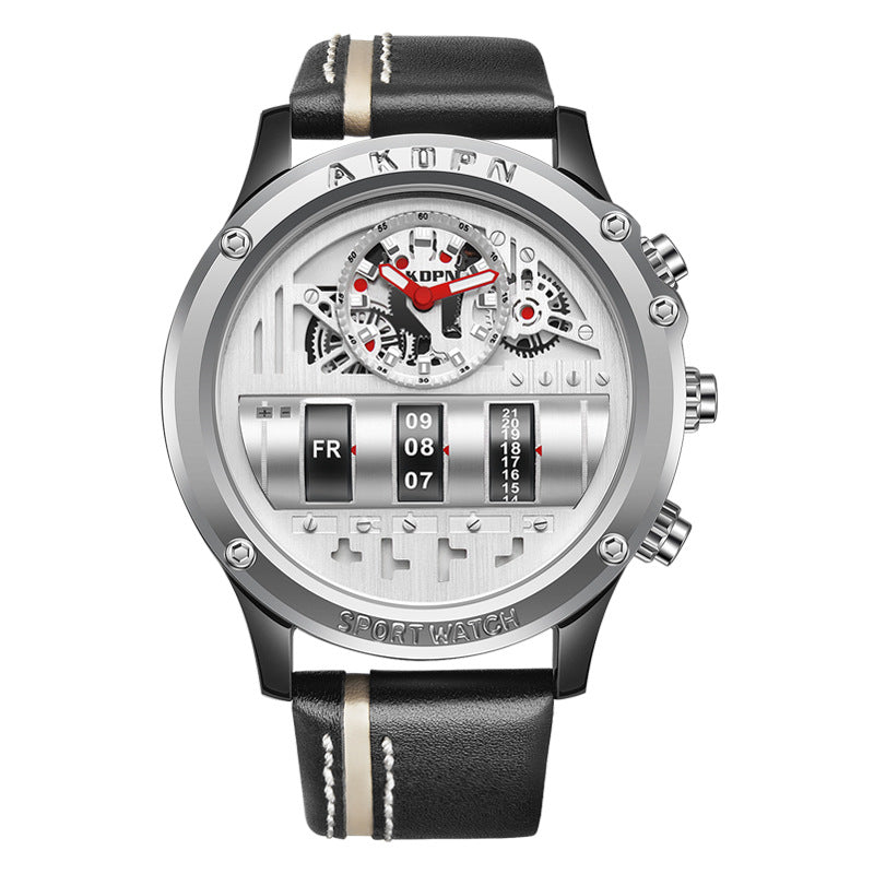 Leder Kreativ Armbanduhr