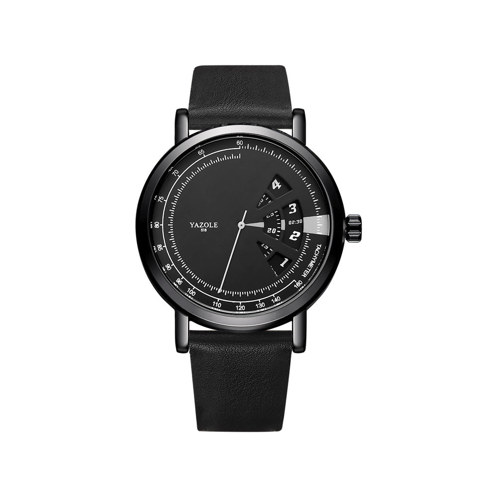 Plattenspieler Wasserdichte Quarzuhr Herrenarmbanduhren