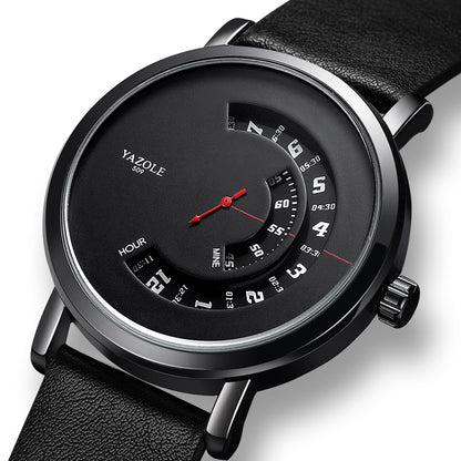 Plattenspieler Wasserdichte Quarzuhr Herrenarmbanduhren
