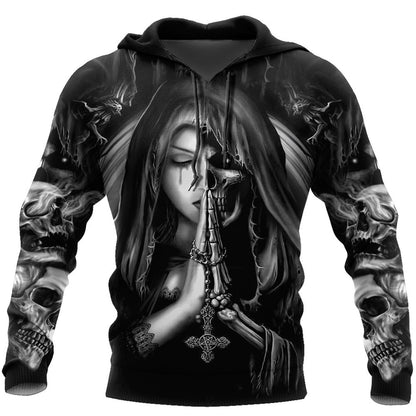 Halloween Totenkopf Anime 3D Sweatshirt