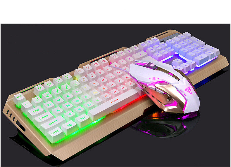 Hintergrundbeleuchtung Gaming Wired Maus Tastatur Set