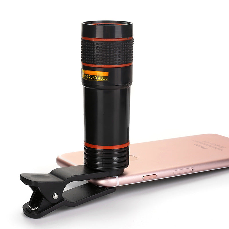 Mobile phone telescopic lens