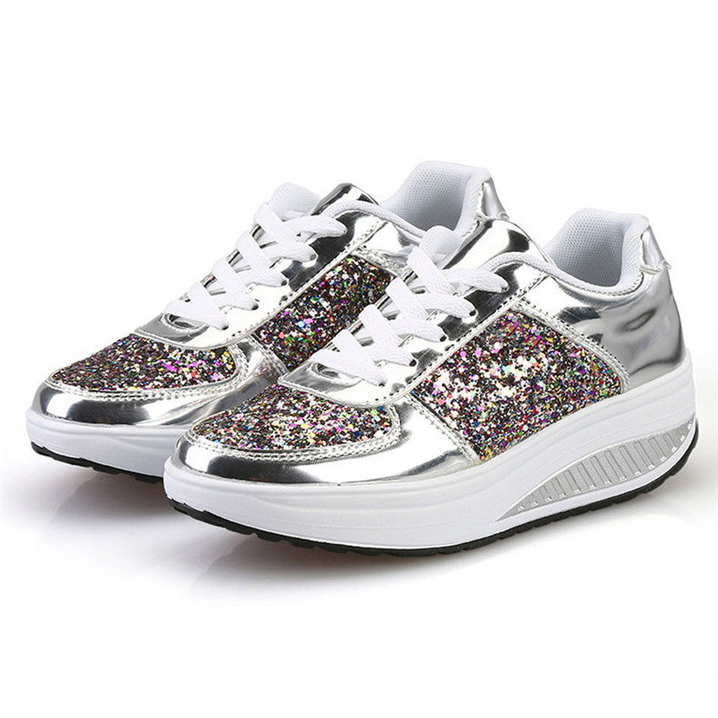 Zapatillas con lentejuelas