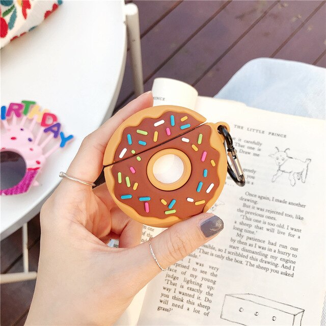 Donut-Motiv Silikon Schutzhülle