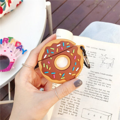Donut-Motiv Silikon Schutzhülle