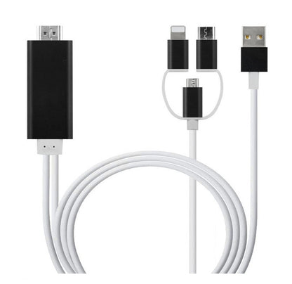 USB-C to HDMI Three-in-One Mobile Phone Projection Cable
