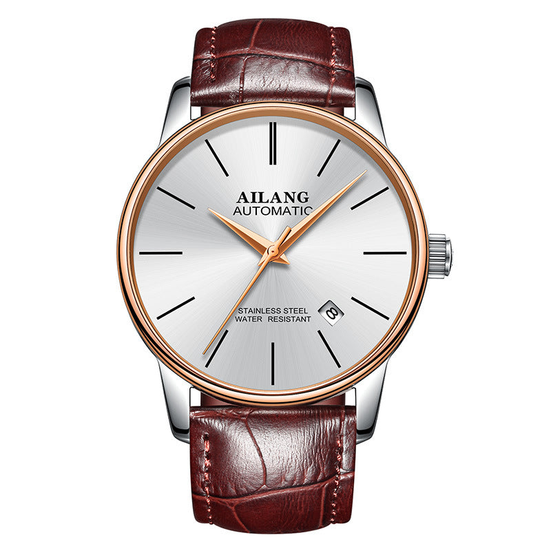 Automatik Edelstahl Armbanduhr