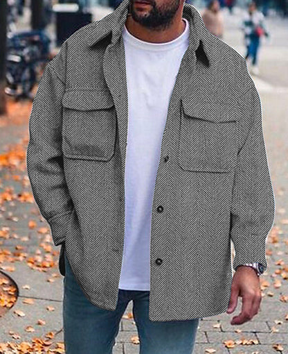 Polokragen Jacke