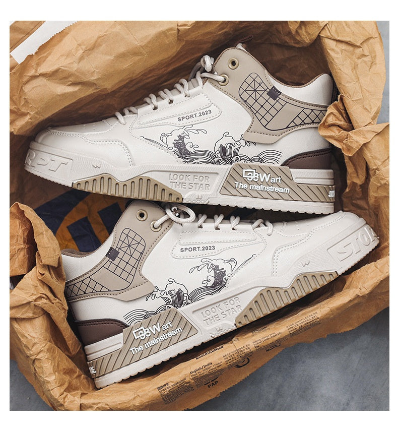 Bequemer, sportlicher High-Top-Sneaker