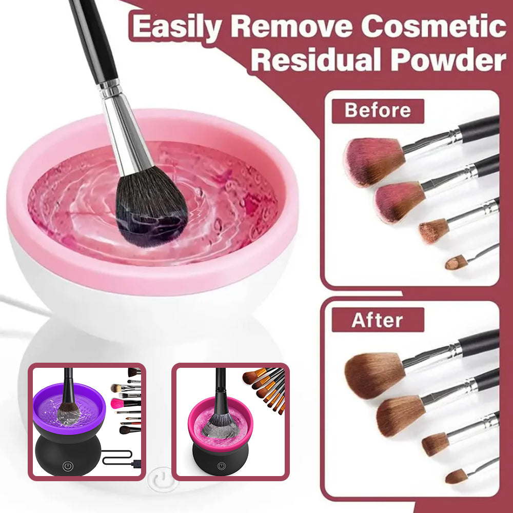 USB-Anschluss Elektrischer Make-Up-Pinselreiniger