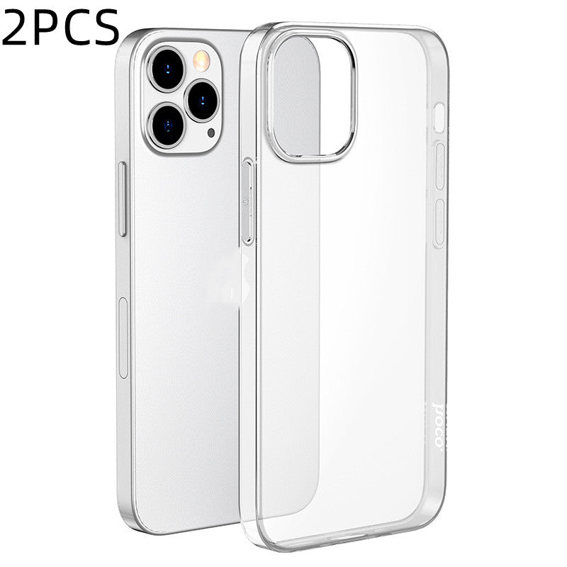 Transparent phone case made of high-purity TPU