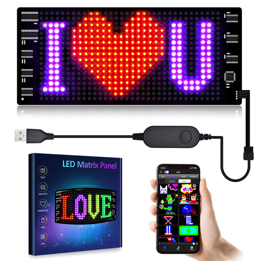 LED-Matrix Digitale Vollfarb-Werbebildschirm Auto Schilder