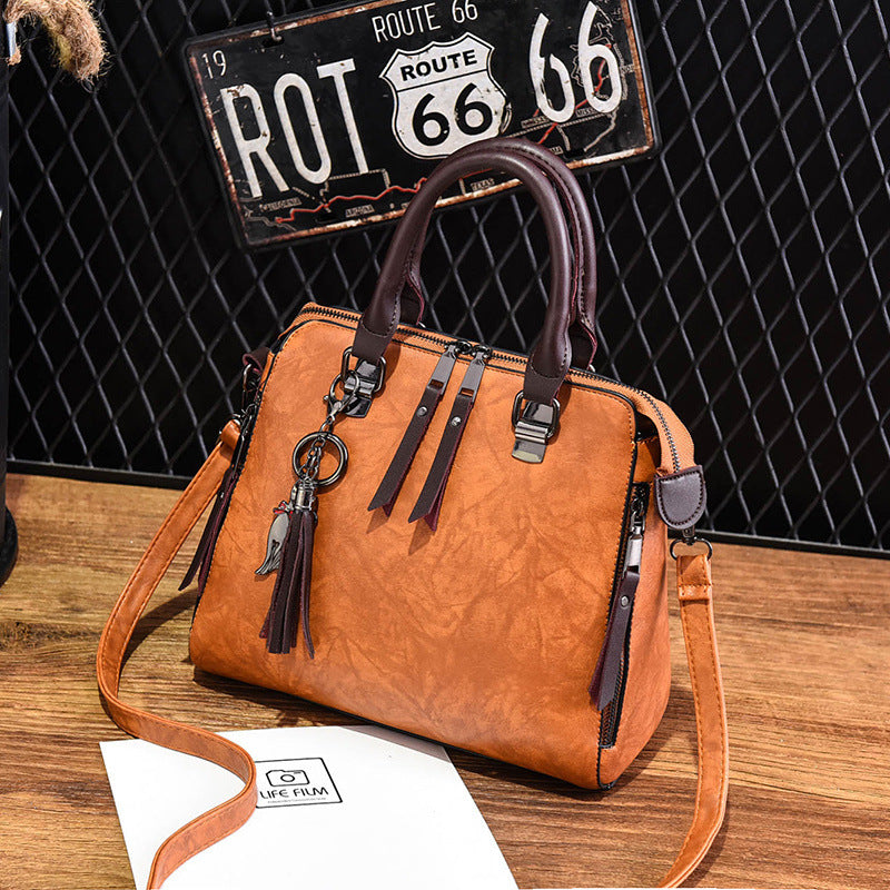 Vintage Quasten Modische Luxuriöse Schultertasche