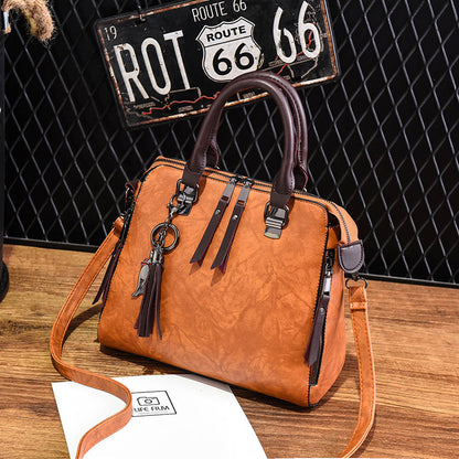 Vintage Quasten Modische Luxuriöse Schultertasche