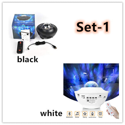 USB-controlled music player with LED night light