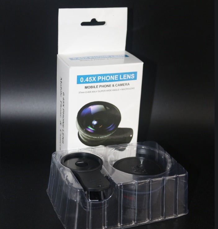 APEXEL Fotografie Smartphones Clip 2-en-1 HD-Objektivset