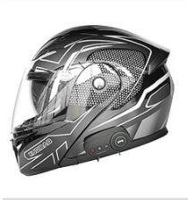 Motorradhelm mit Bluetooth und FM-Radio