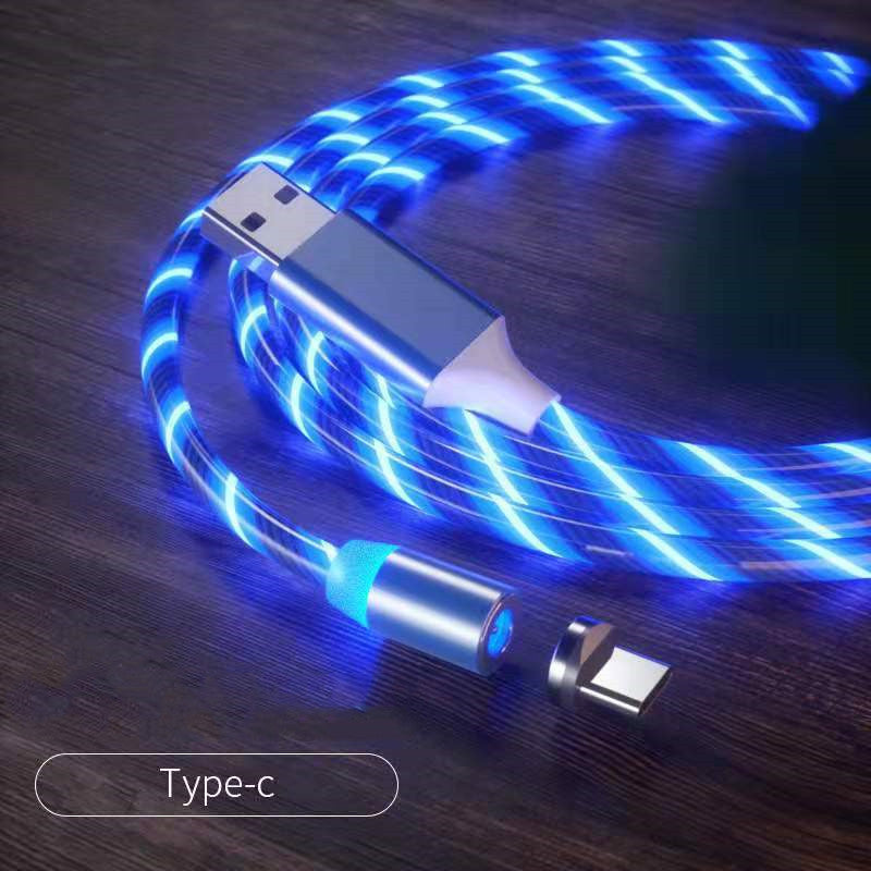 Magnetic charging cable, fast charging cable, Lightning cable, Micro-USB cable, LED magnetic charger, Type-C cable