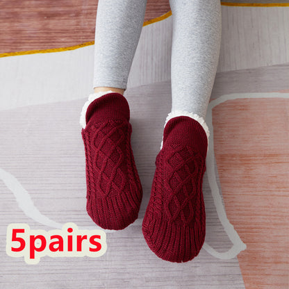 Rutschfeste Calcetines Mujer Wollsocken