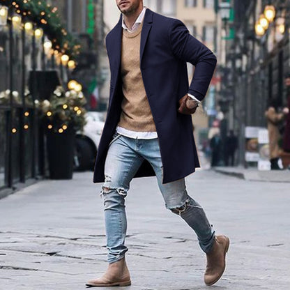 Modische Slim Fit Trenchcoats