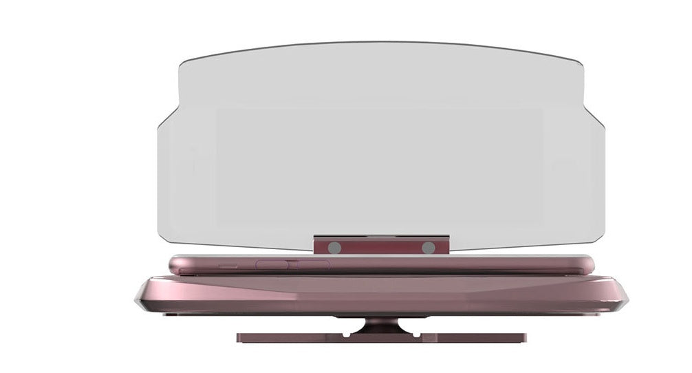 Smartphone-Fahrer-Head-up-Display