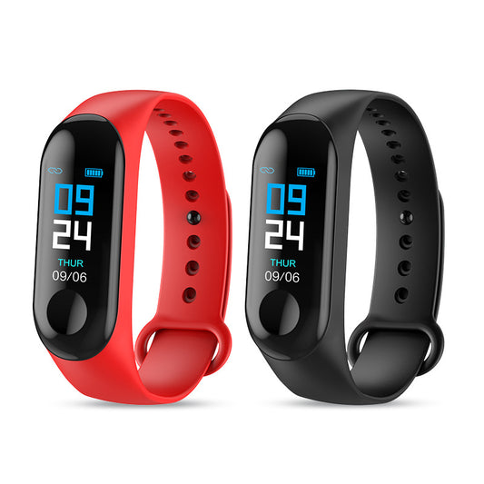 Compatible with: Smart bracelet with heart rate and blood pressure measurement, activity counter, pedometer, push notifications and color function