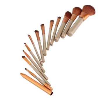 Anfänger 12-teiliges Make-Up Pinselset 