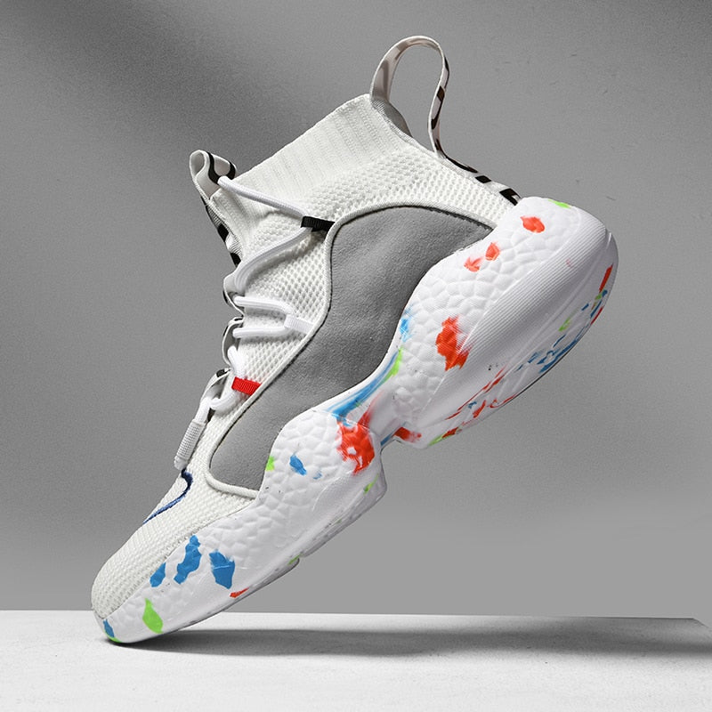 Atmungsaktive Vulkanisierter Flacher Sneaker 
