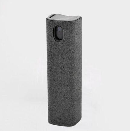 2-in-1 set for cleaning mobile phone and computer screens: microfiber cloth for dust removal